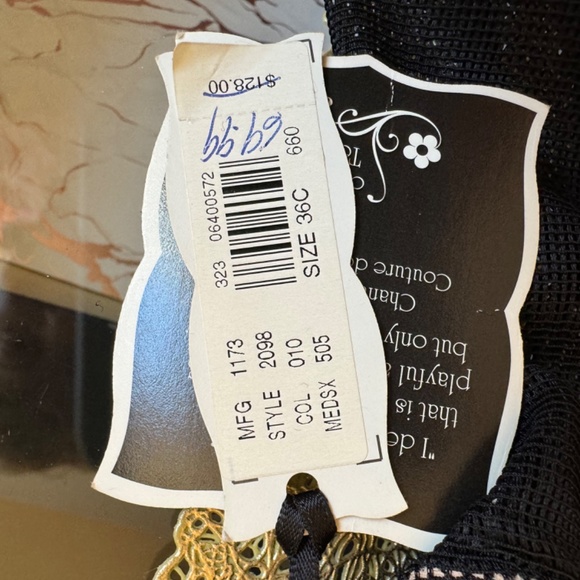 Chantal Thomass Women's Bralette Slip size 36C - Picture 5 of 7